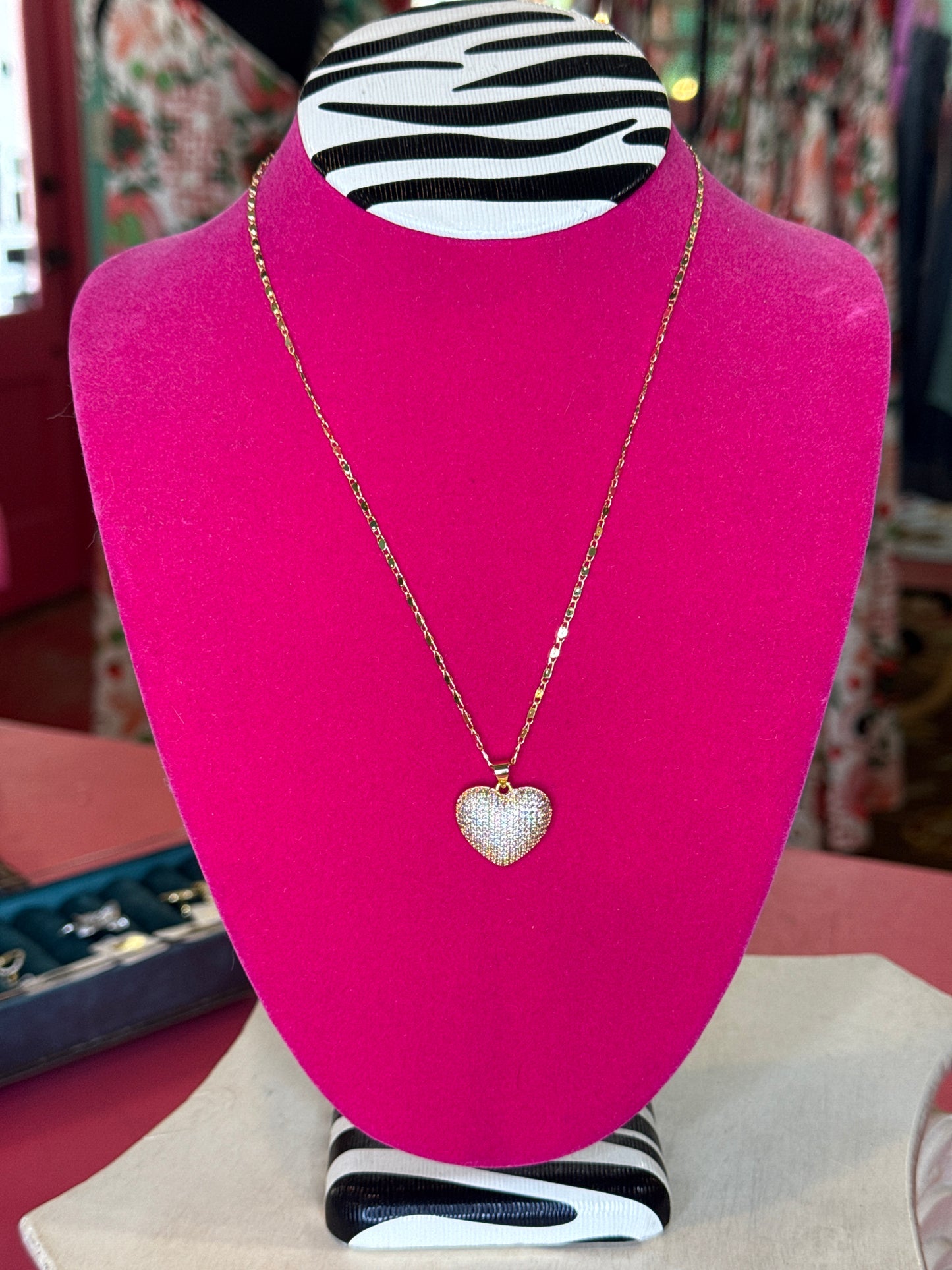 The Jill Heart Necklace