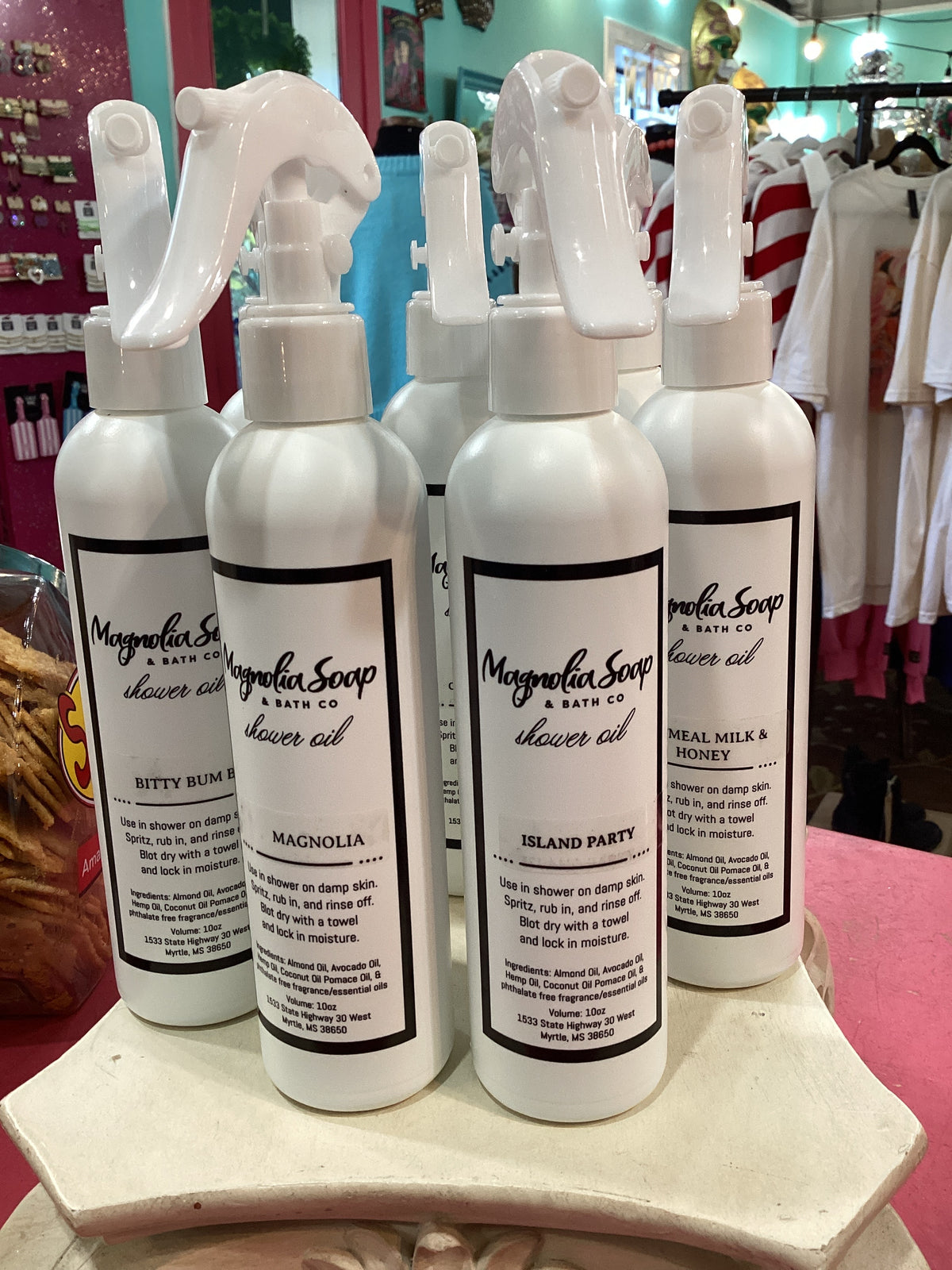 Shower Oil Spray