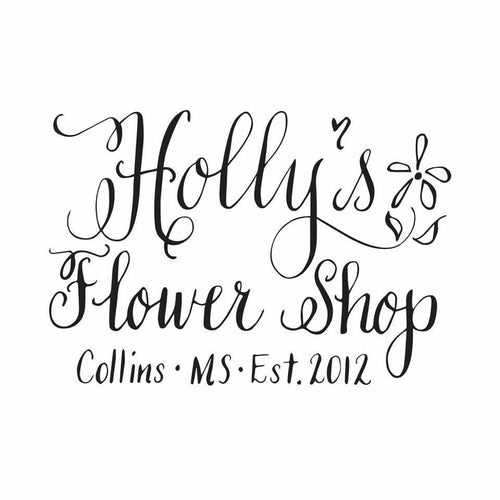 Holly’s Flower Shop Boutique logo