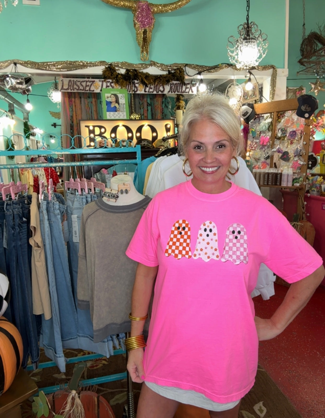 Neon Boo T Shirt