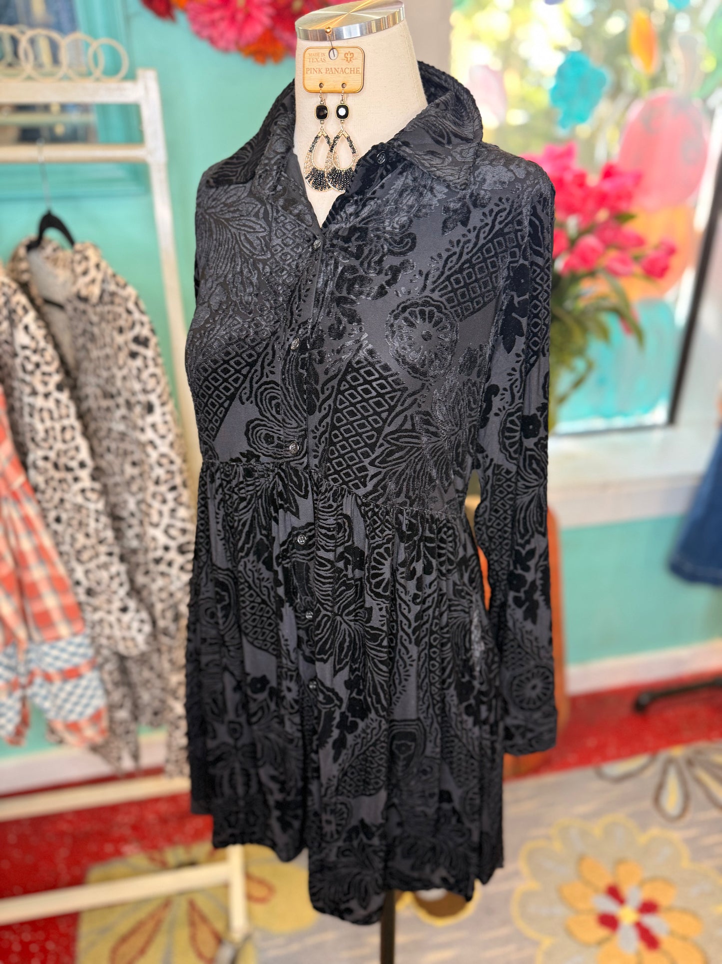 The Flora Velvety Dress