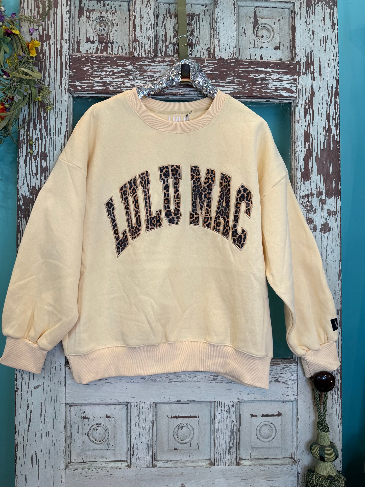 Lulu Mac Sweatshirt in Butter Leopard