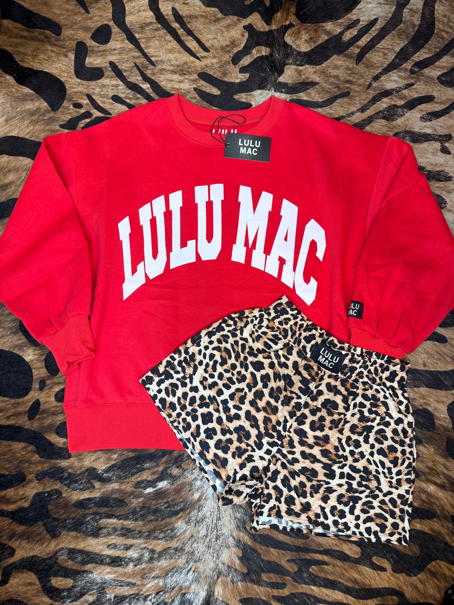 Leopard LULU MAC SHORTS