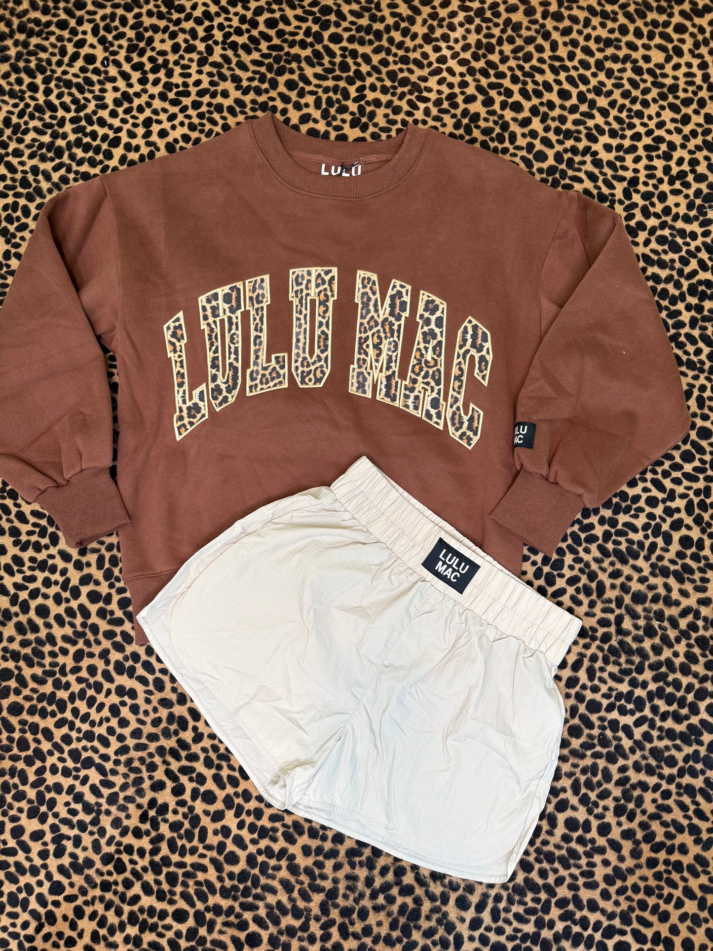 Taupe LULU MAC SHORTS