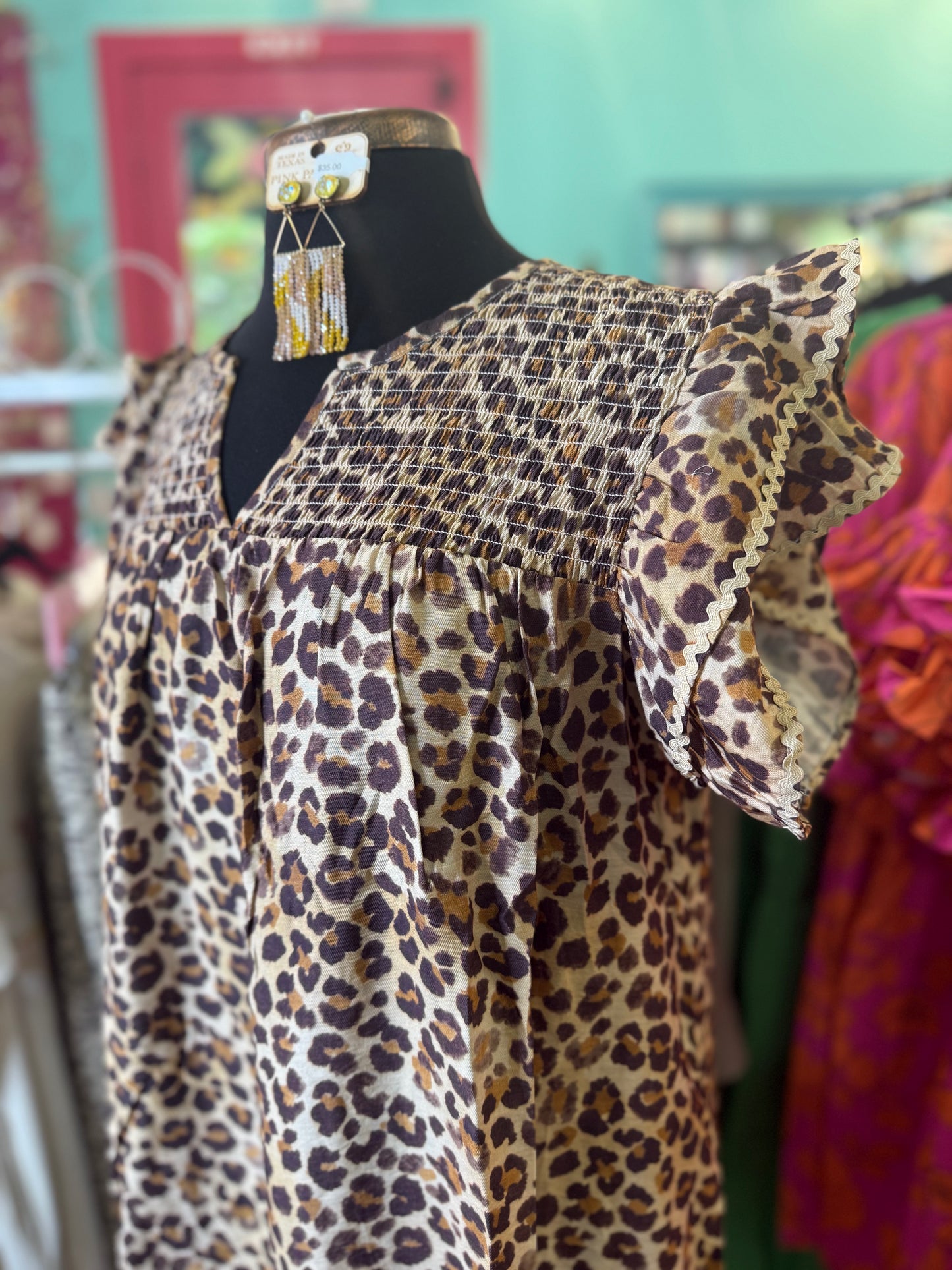 The Bally Leopard Dress