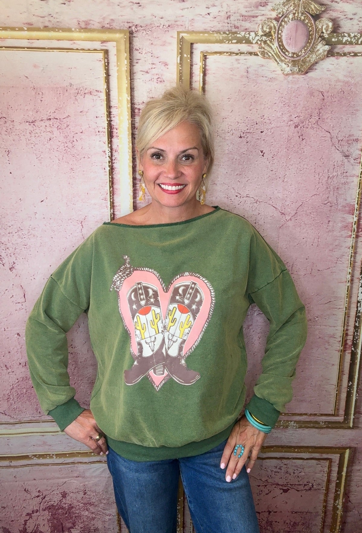 Country Roads Knit Pullover
