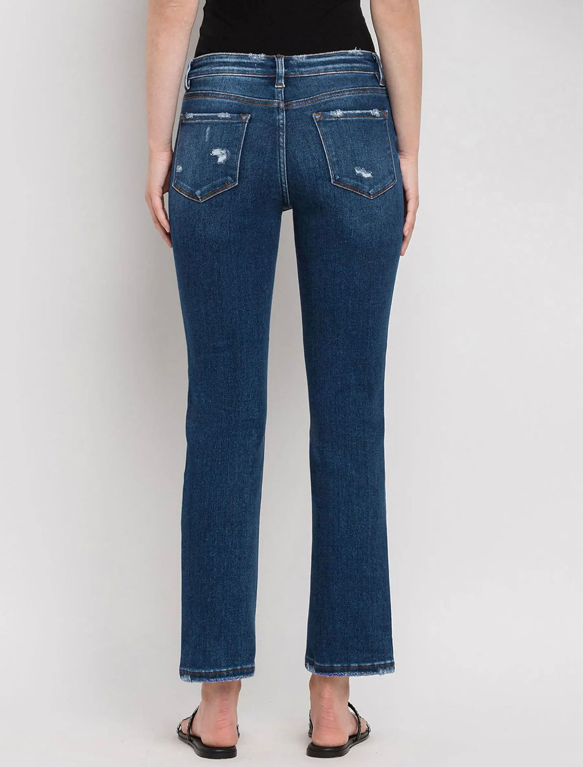 The Morgan Straight Ankle Jean