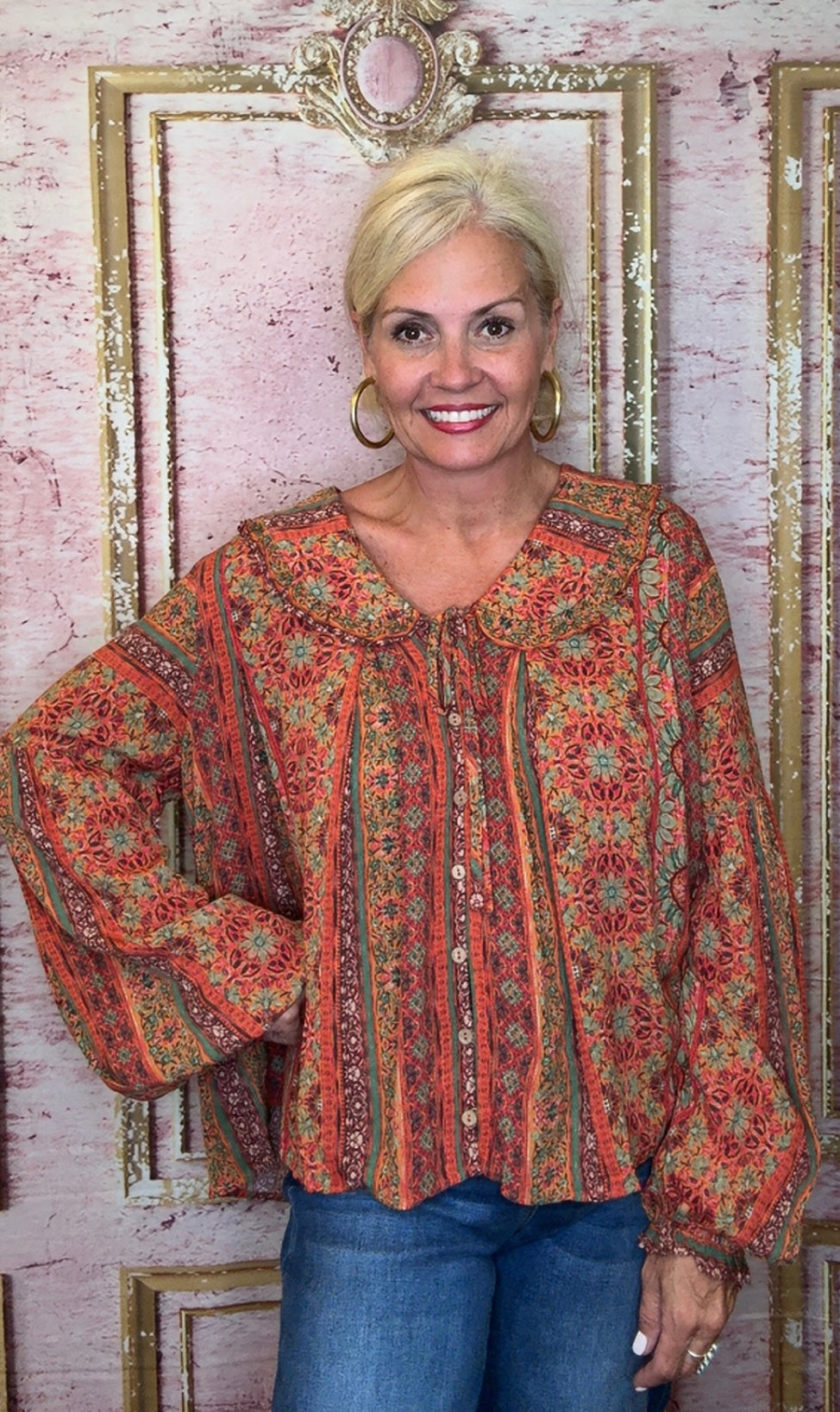 Sweet Emotion Boho Top