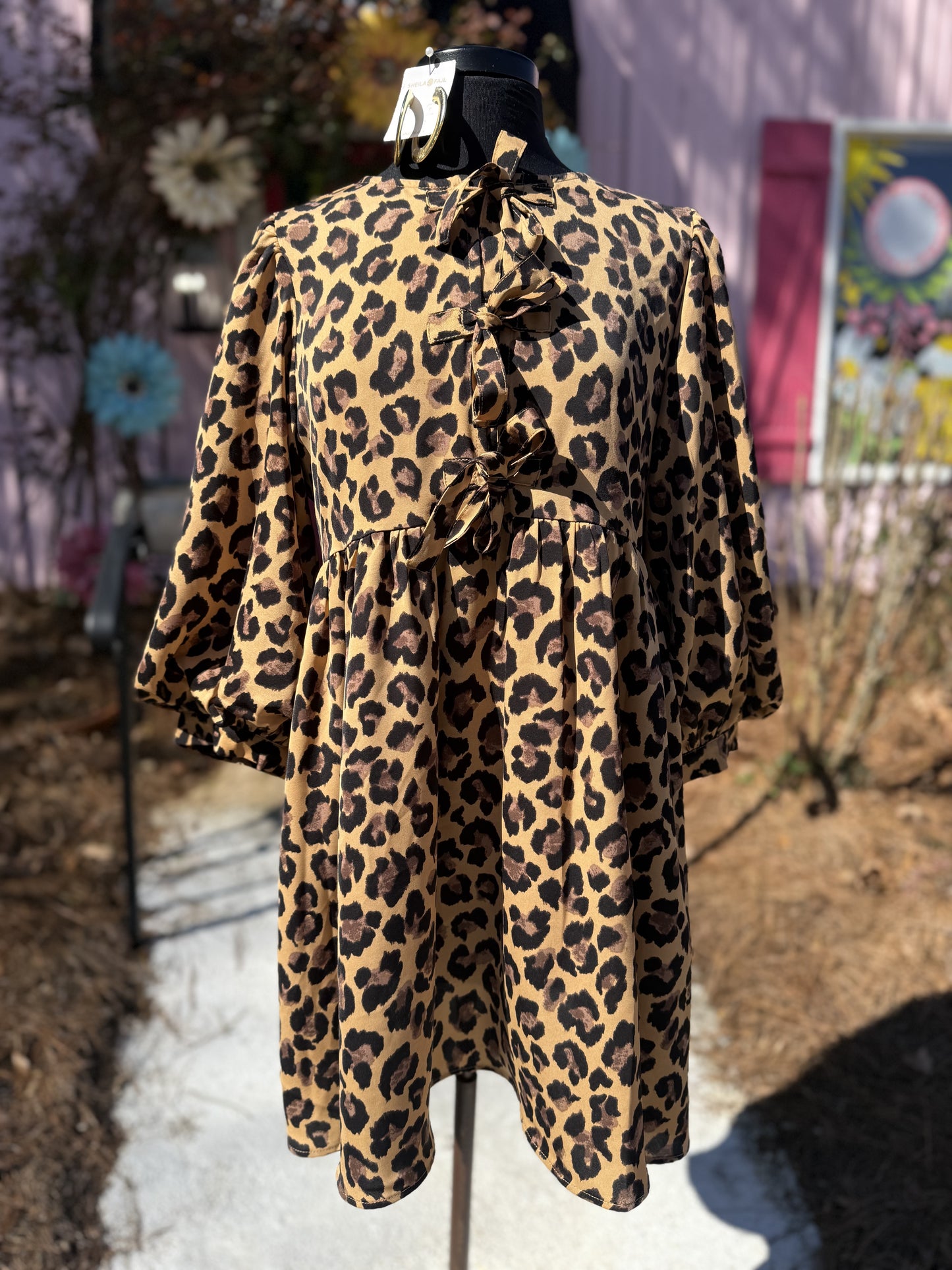 The Ginny Leopard Dress
