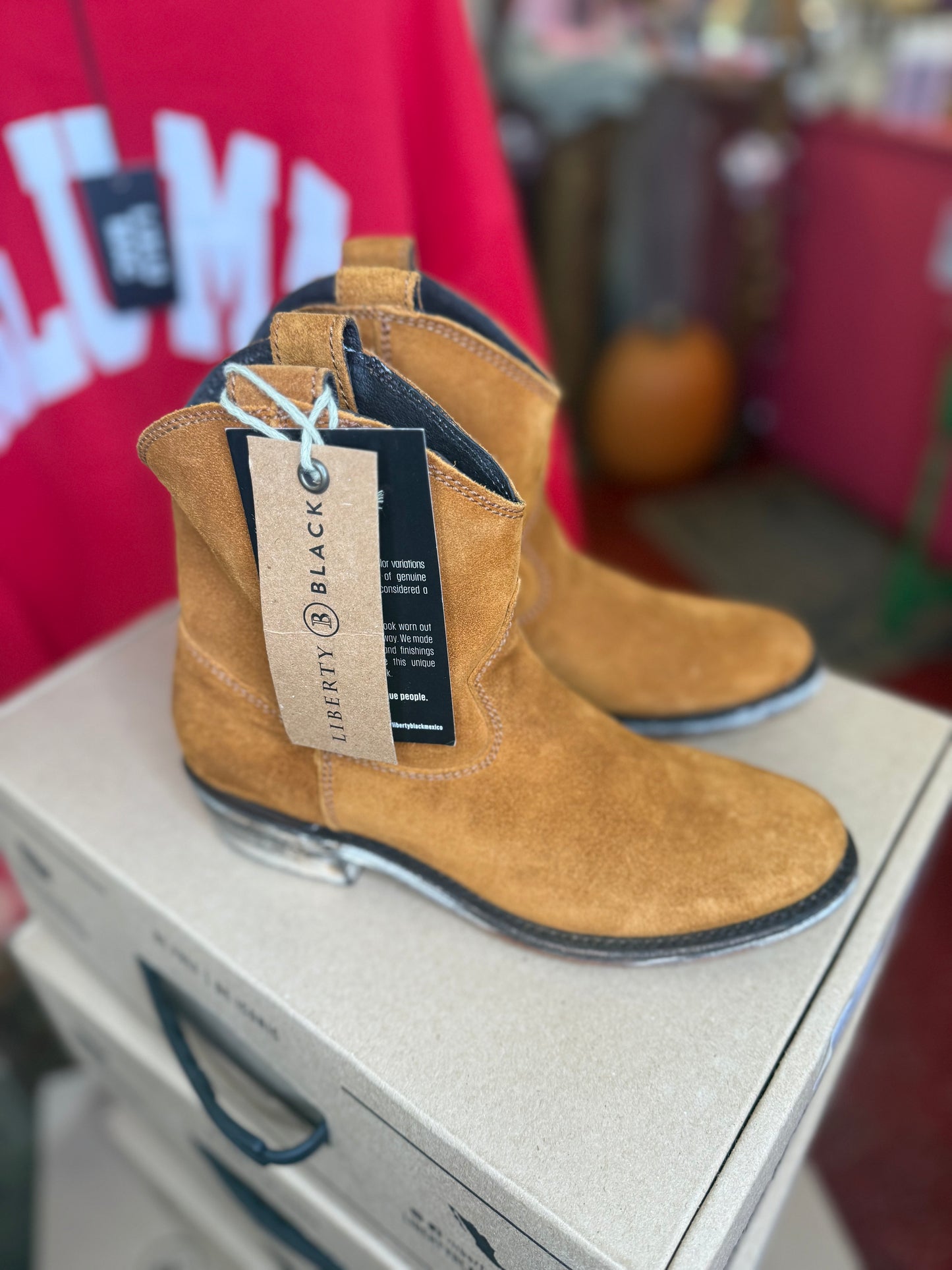 Liberty Black Gamuza Ambra SUEDE Boot