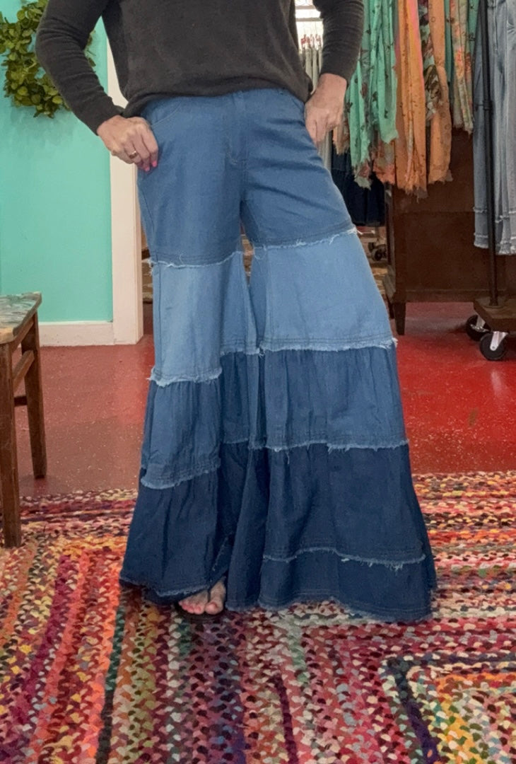 You Proof Ruffle Jeans