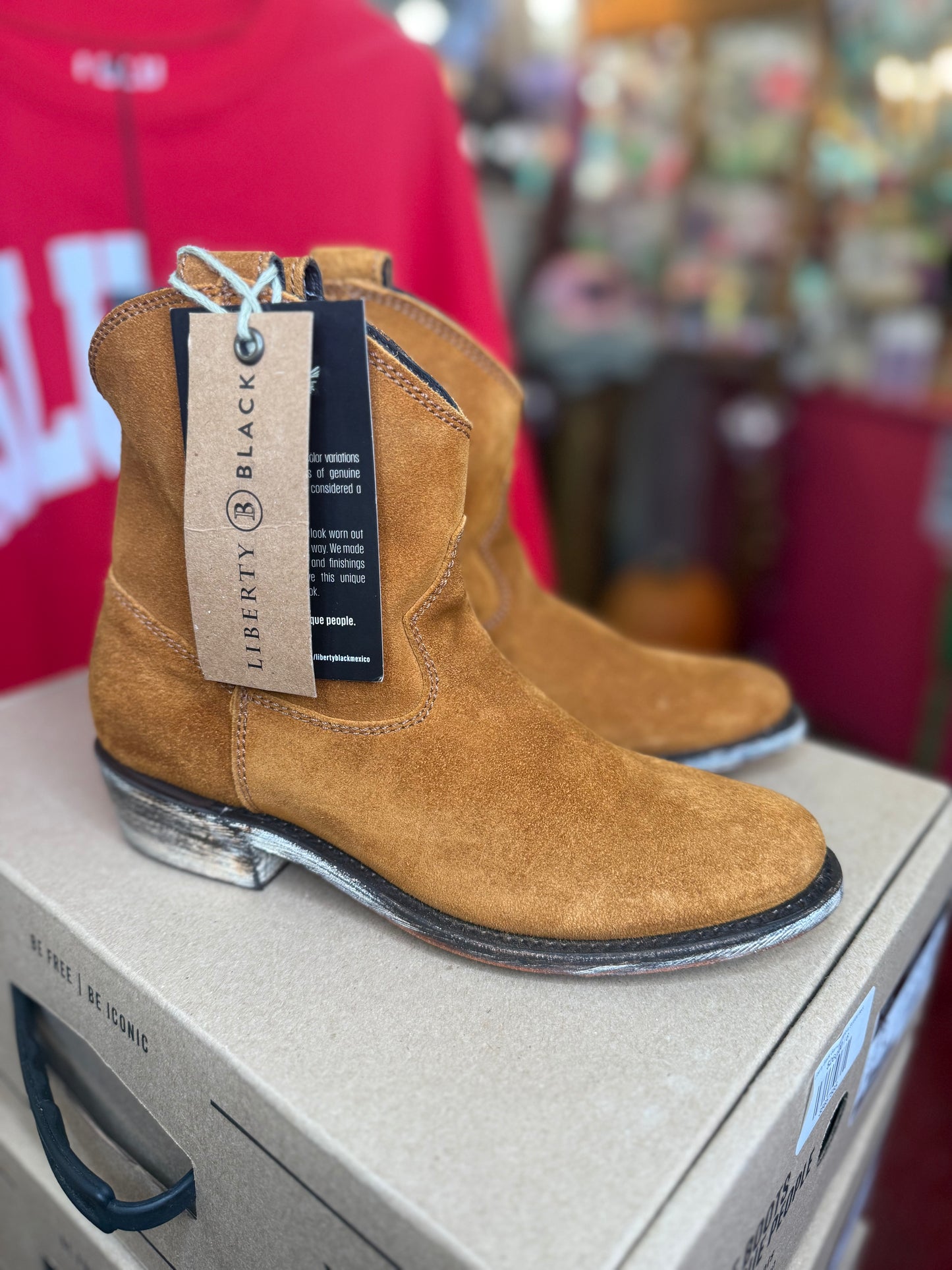 Liberty Black Gamuza Ambra SUEDE Boot