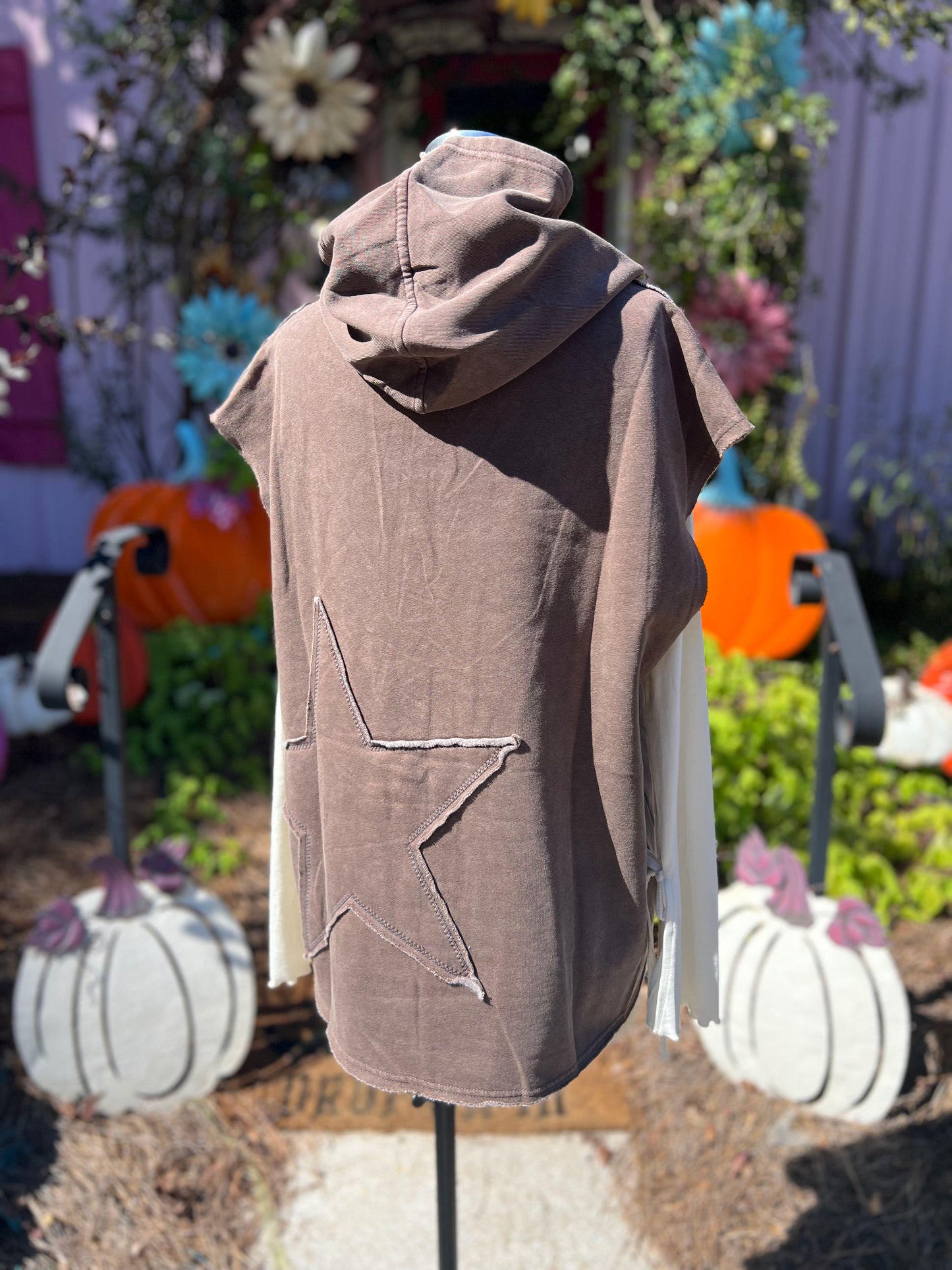 The Frankie Hoodie Vest