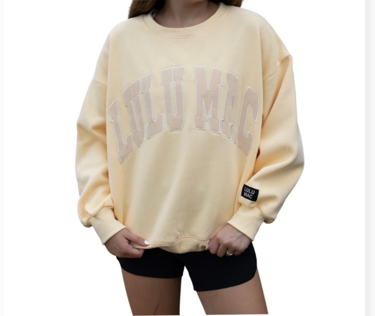 LuLu Sweatshirt in Butter