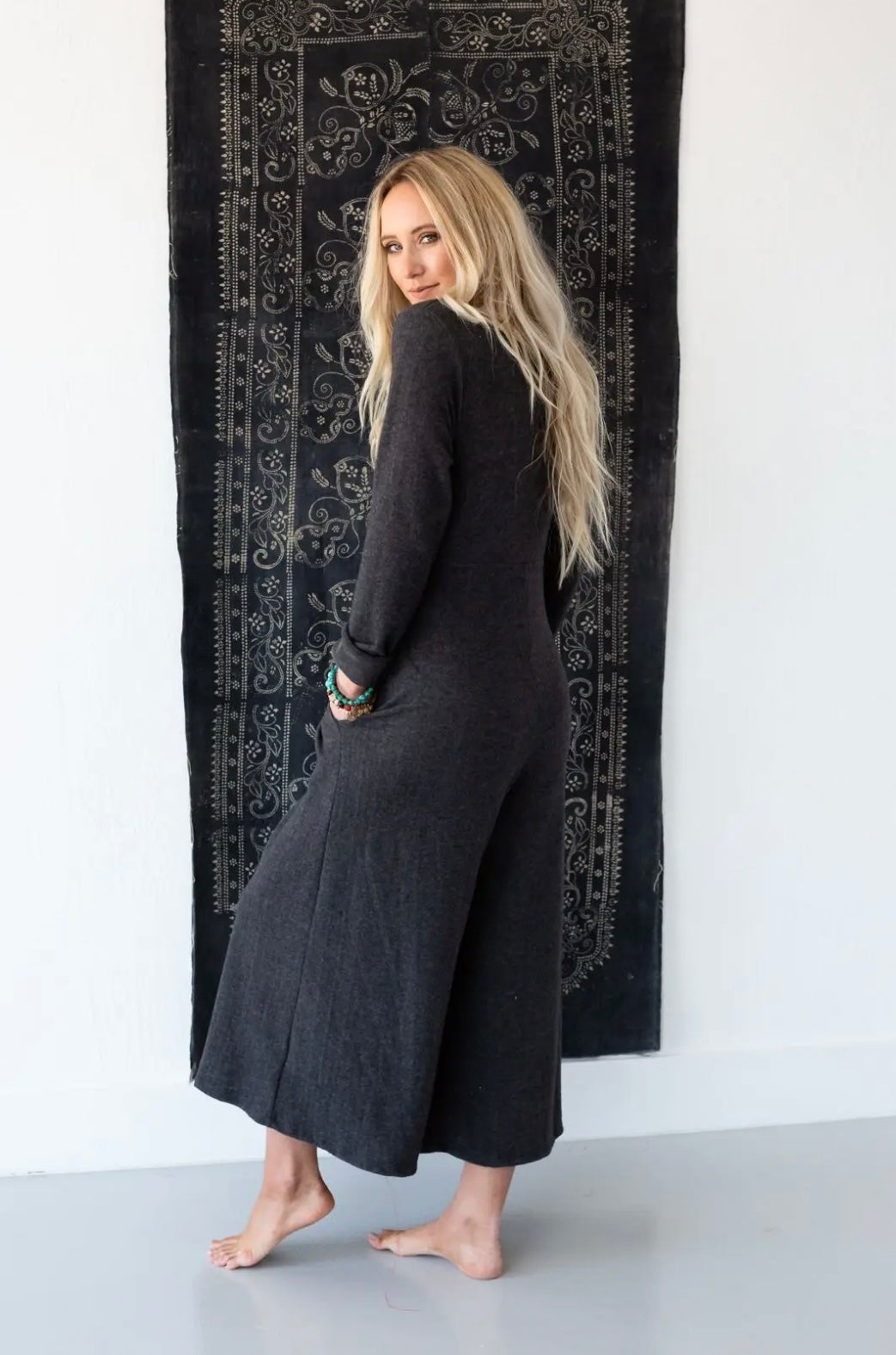Simply Comfort Jumpsuit - Dark Gray