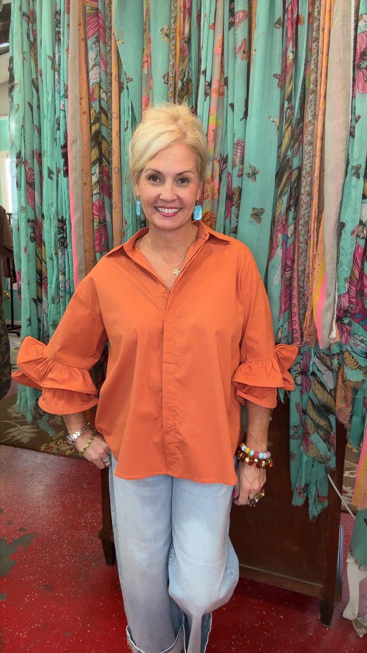 The Caro Button Up in Rust