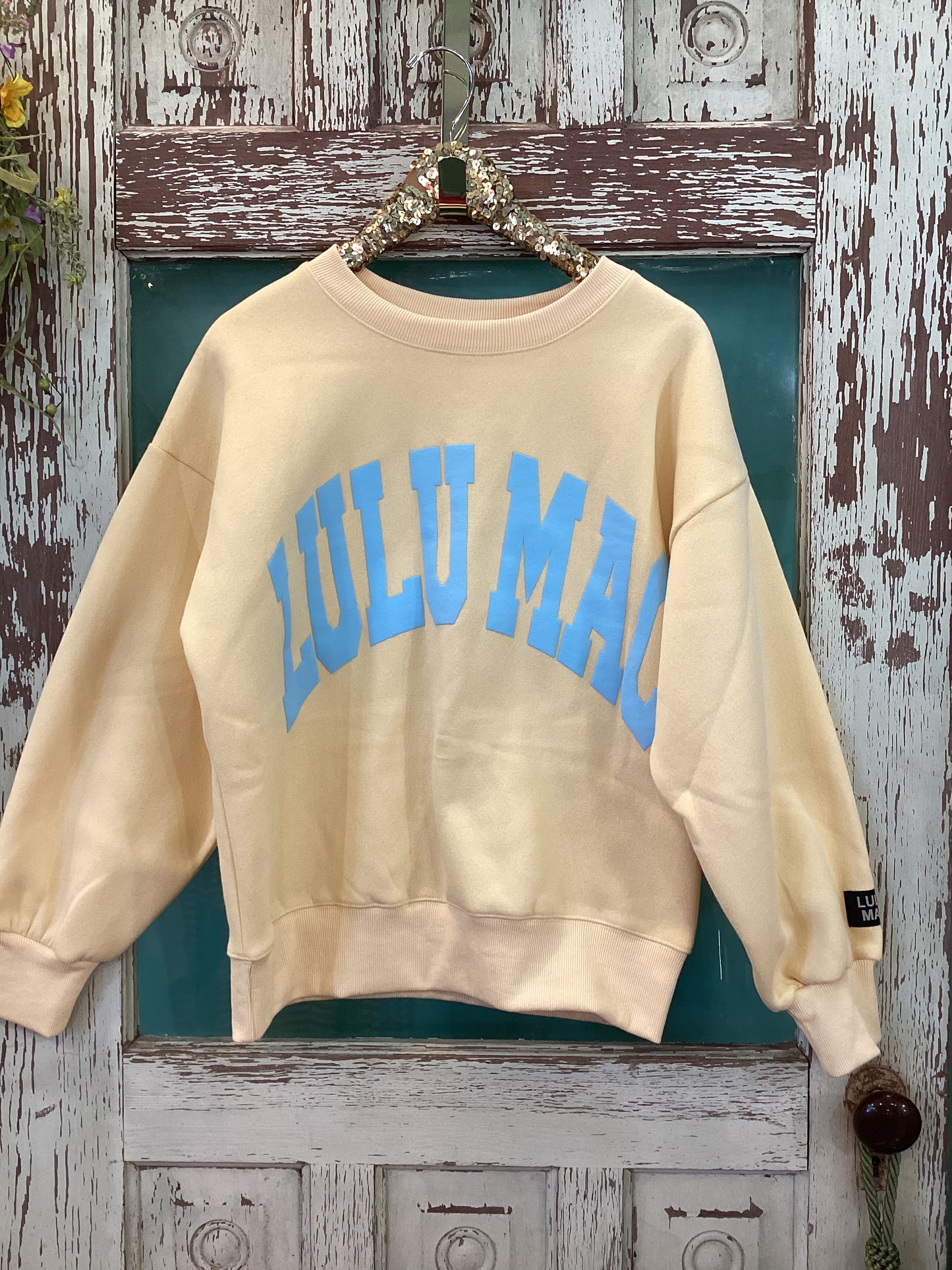 Butter and Mint LULU MAC SWEATSHIRT