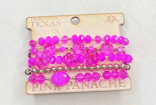 Pink Panache Bracelets - 1CNC J130