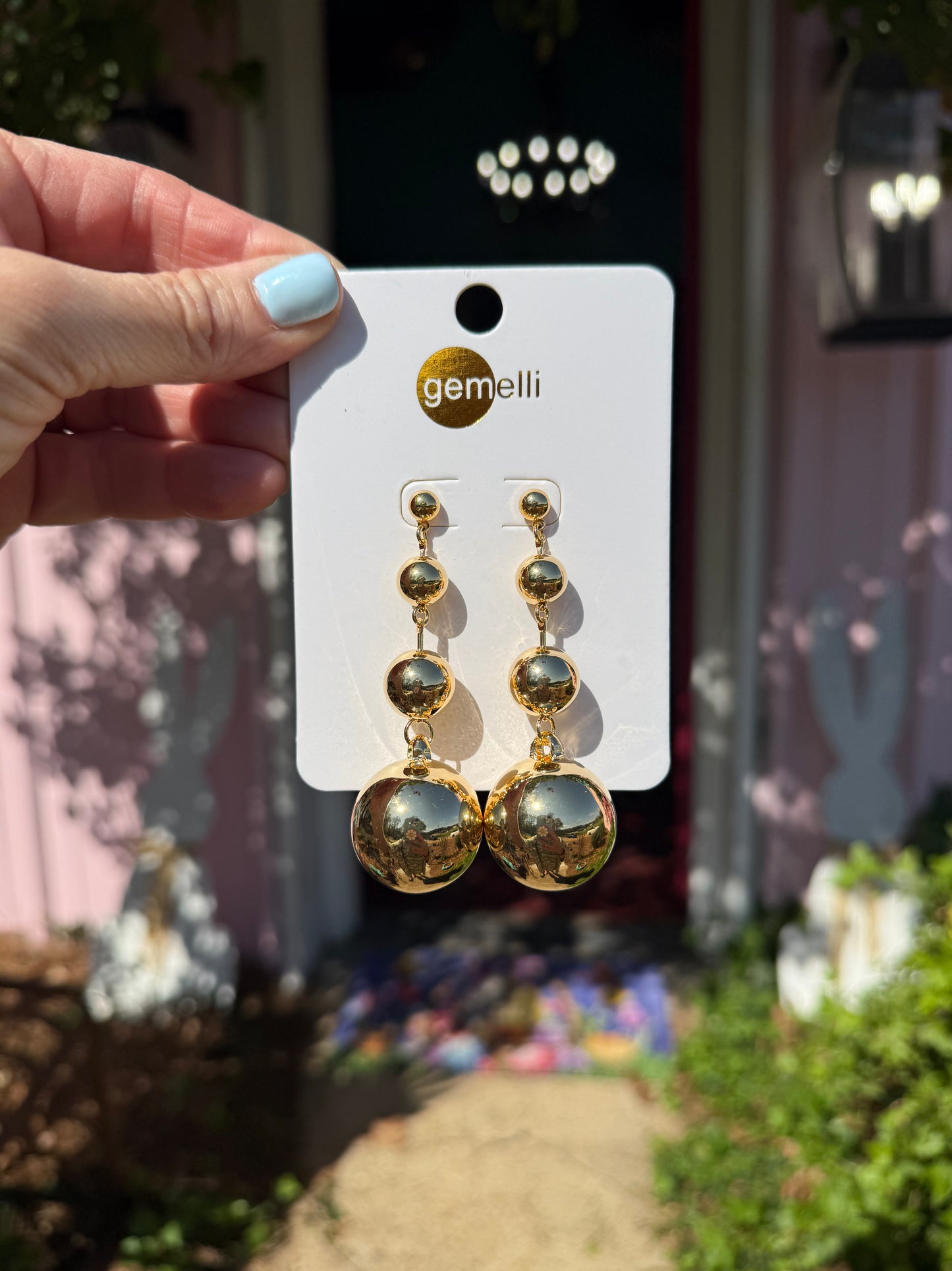 The Sam Earrings in Gold