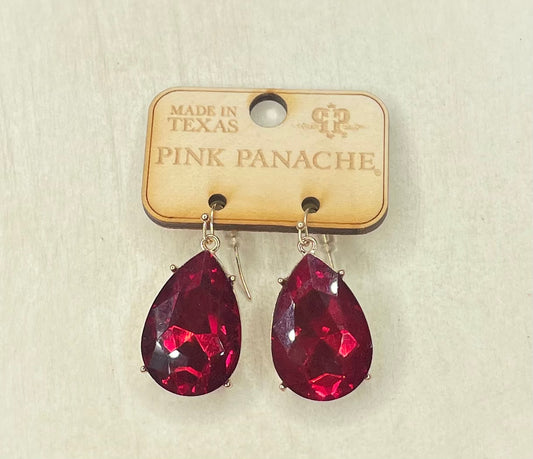 Pink Panache Earrings - 1CNC V115