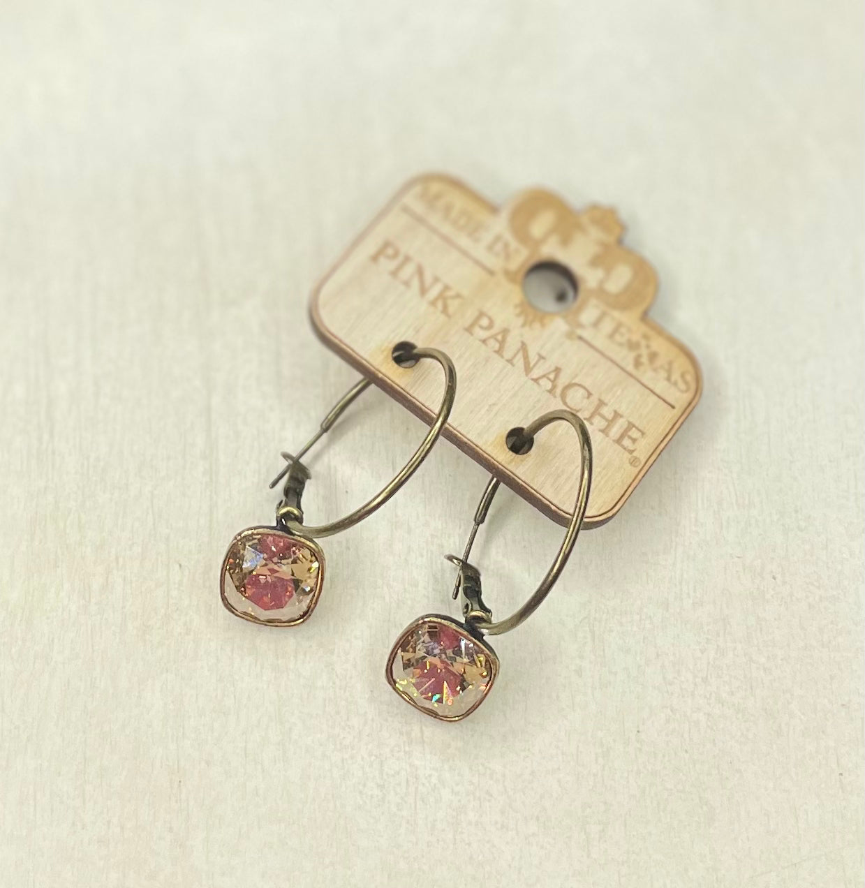 Pink Panache Earrings - 1RTSE569BGS