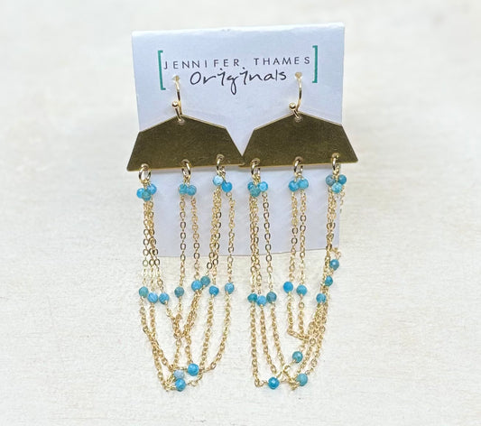 The Macy Turquoise Earrings