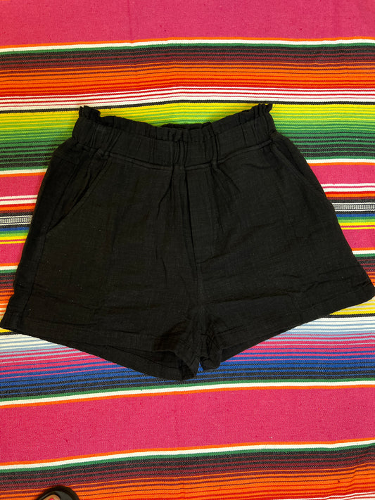 Seaside Breeze Shorts in Black