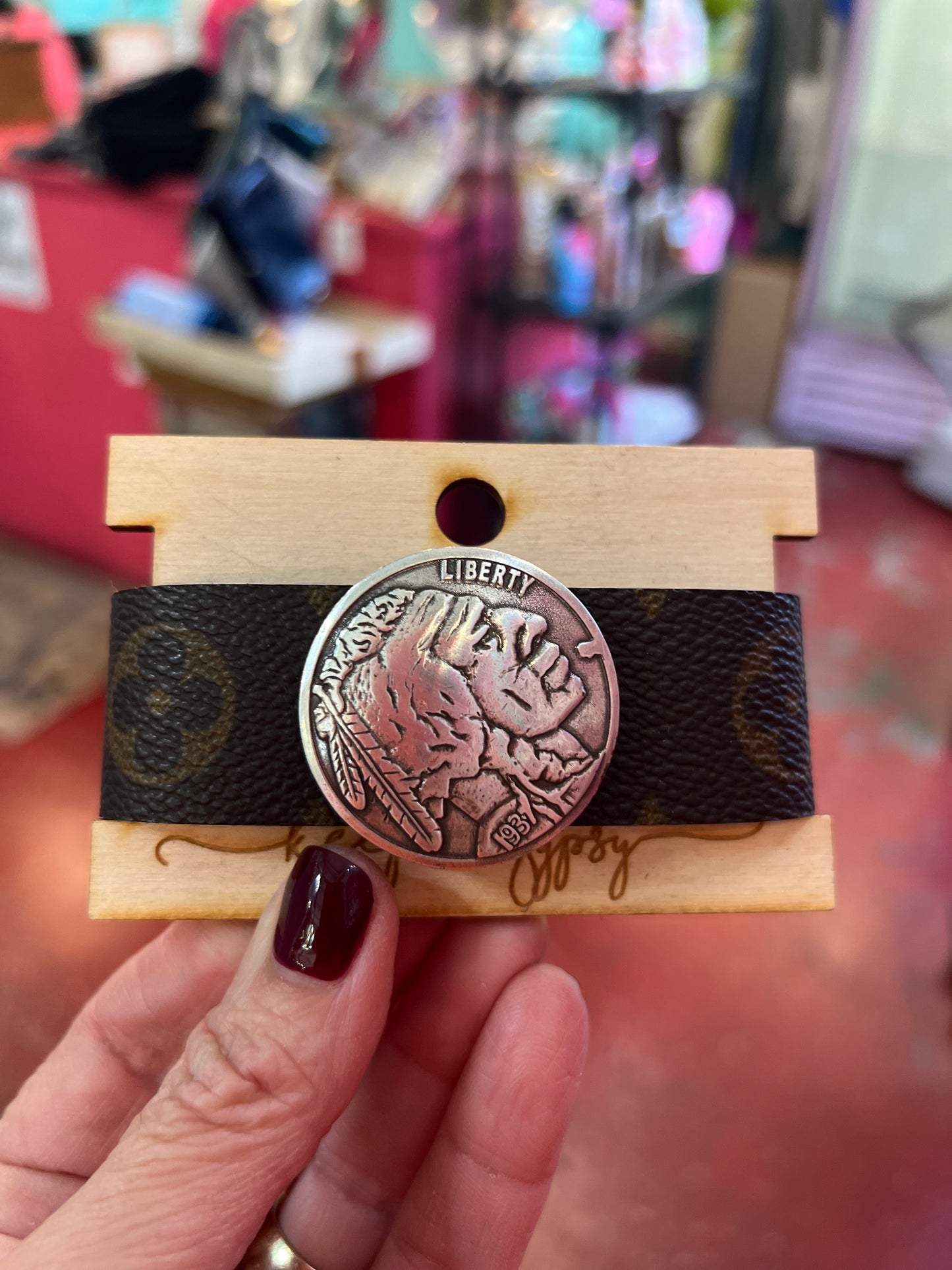 Keep It Gypsy Coin Tie Bracelet