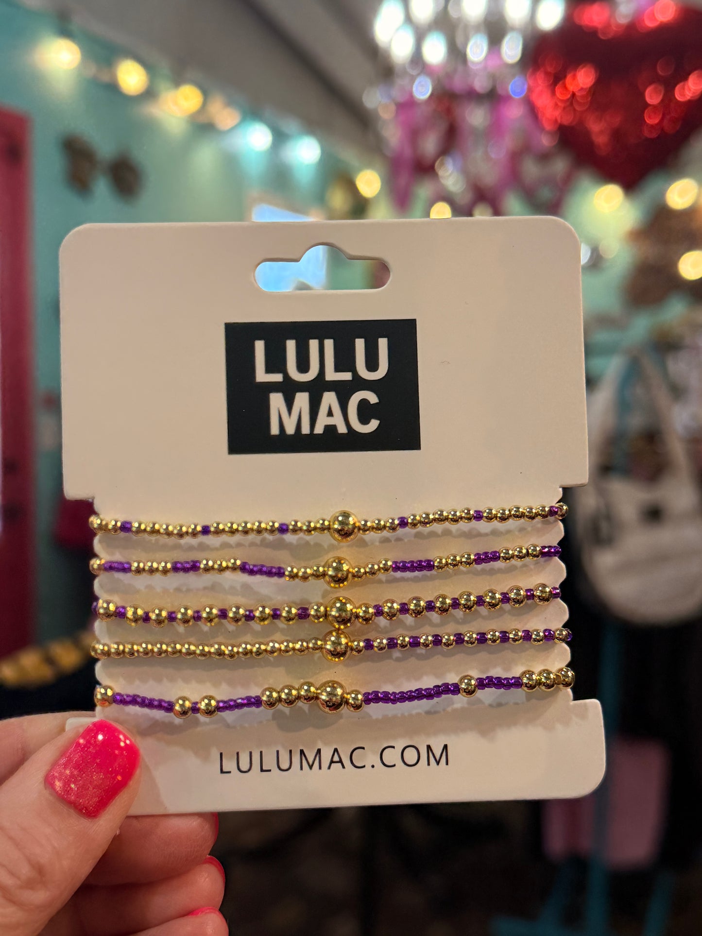 Purple LuLu MAC Stack