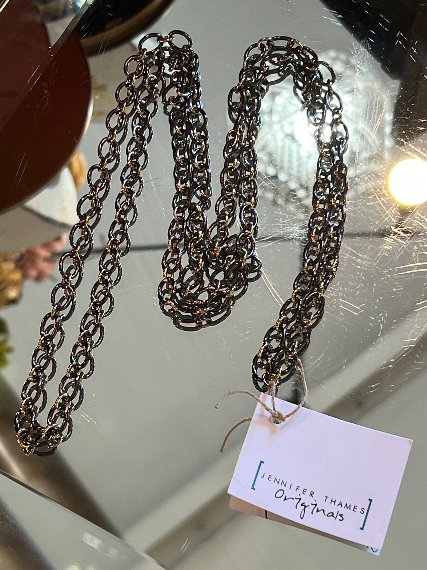 JTO 2 Toned Layering Necklace