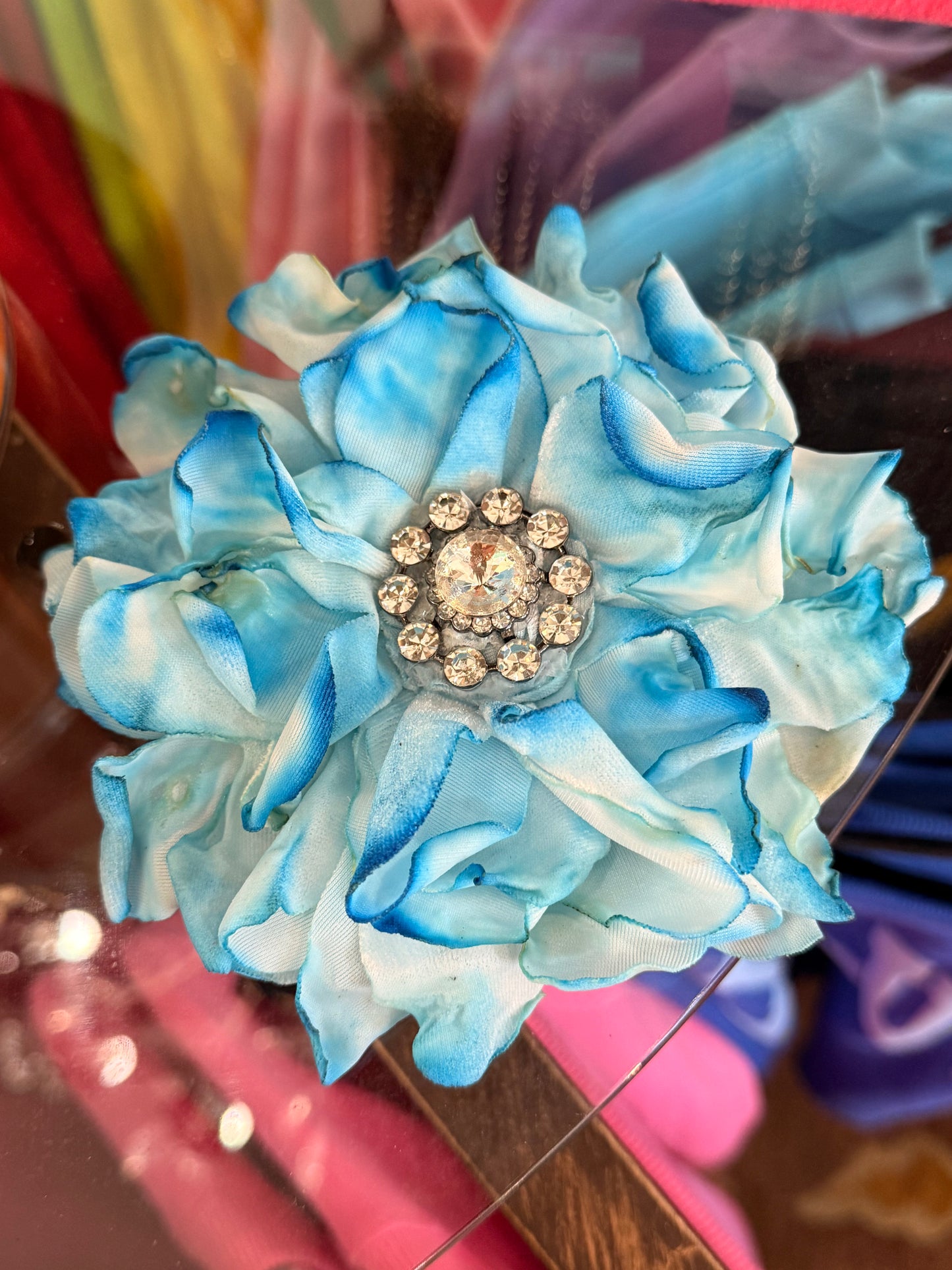 Turquoise Flower Pin