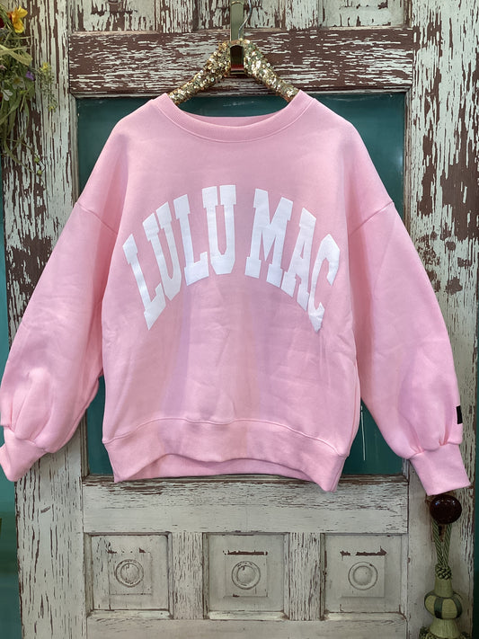 Pink LuLu MAC Sweatshirt