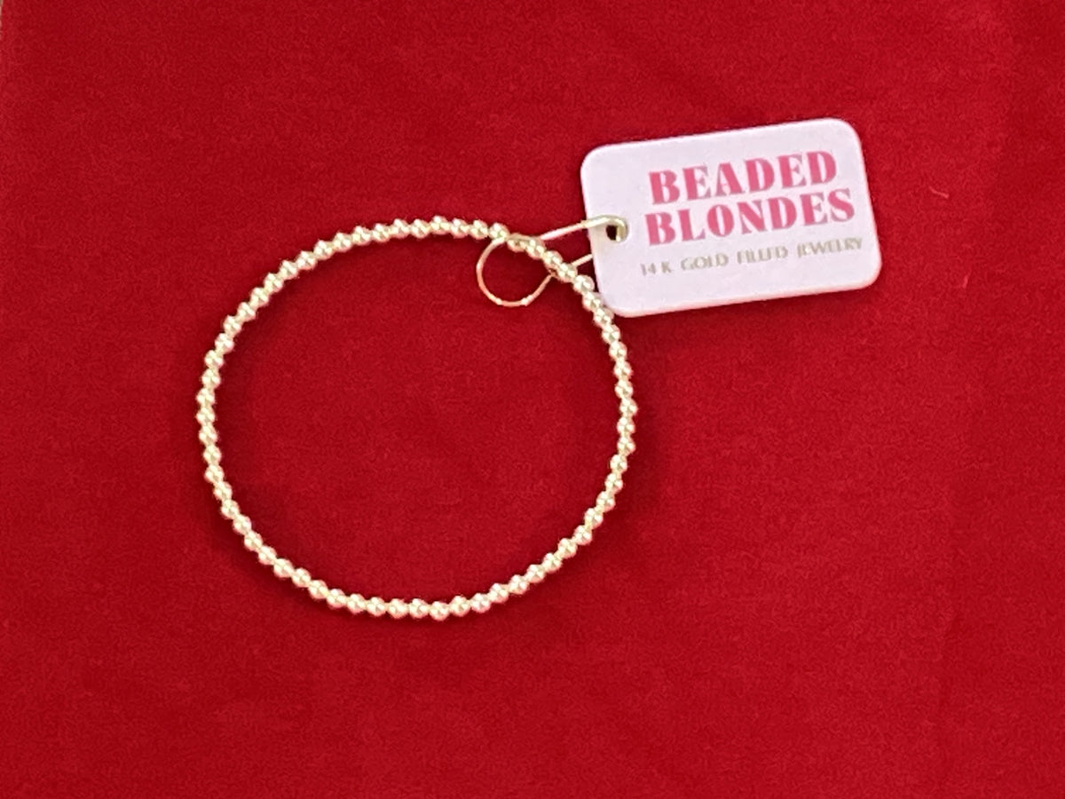 3mm Gold Bracelet