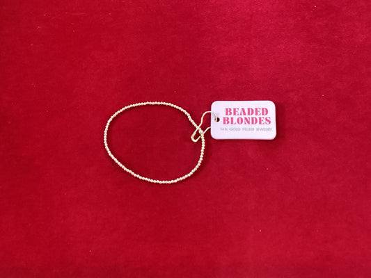 2mm Gold Bracelet