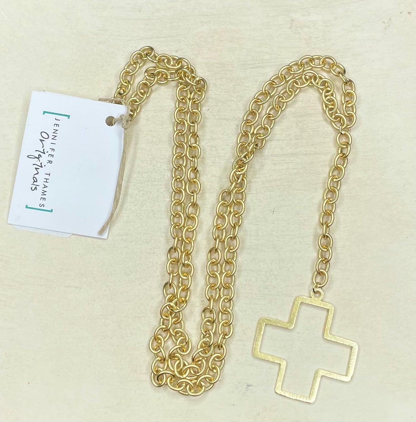 The Open Cross Necklace