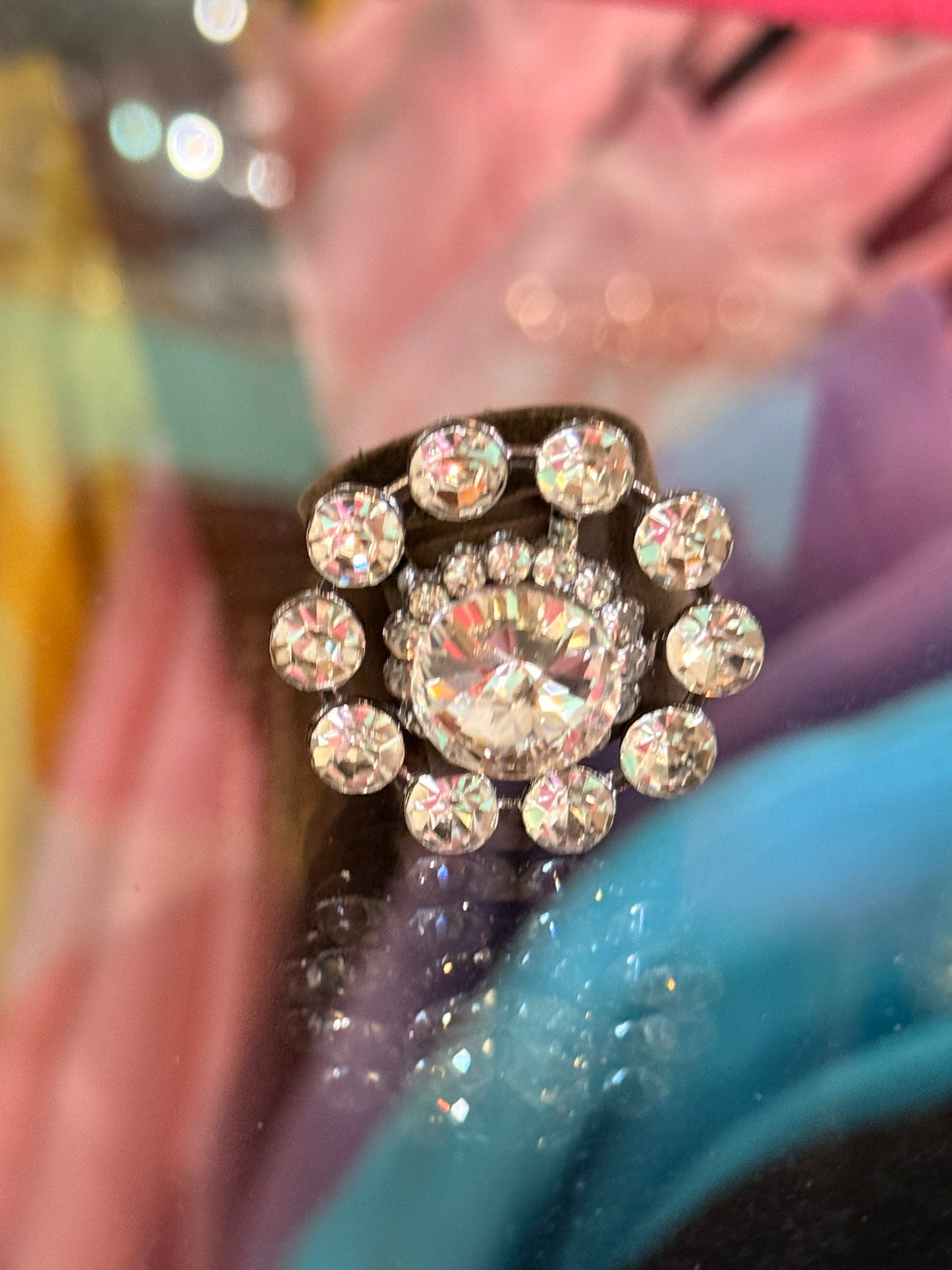 Crystal Button Slide