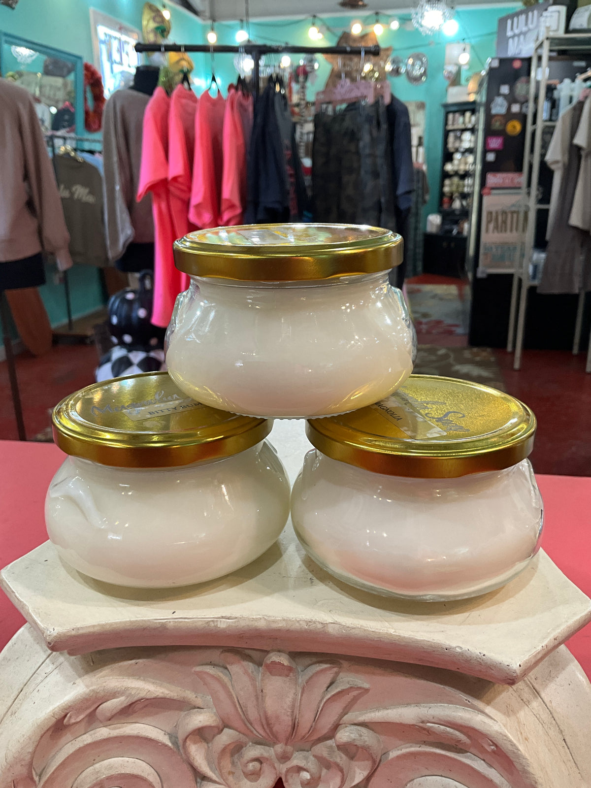Magnolia Soap Candles