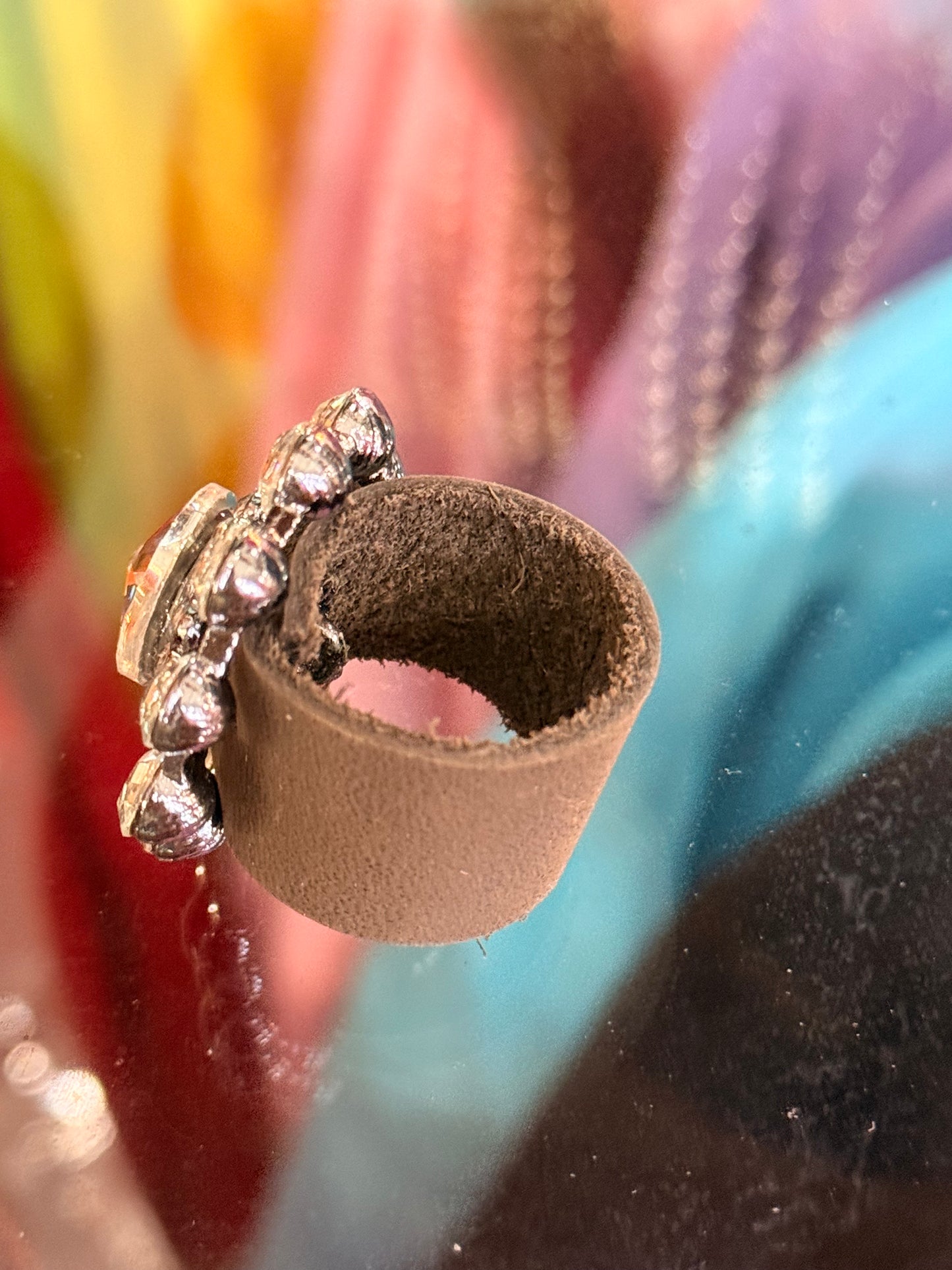 Crystal Button Slide