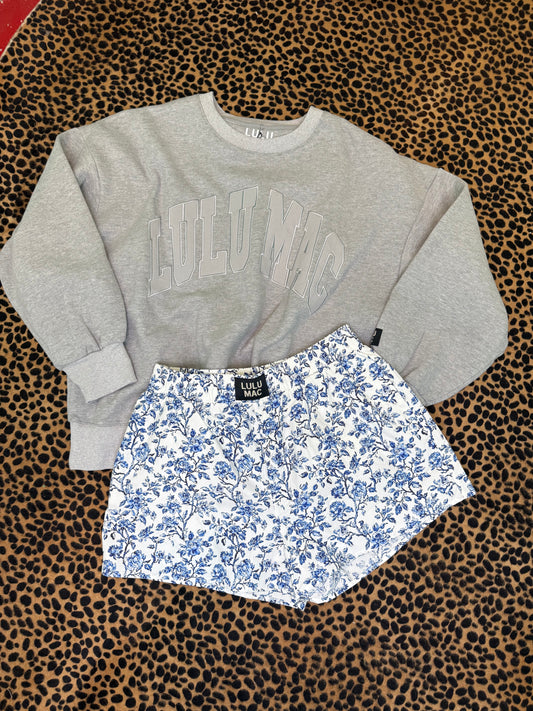 LuLu Mac Heather Grey Sweatshirt