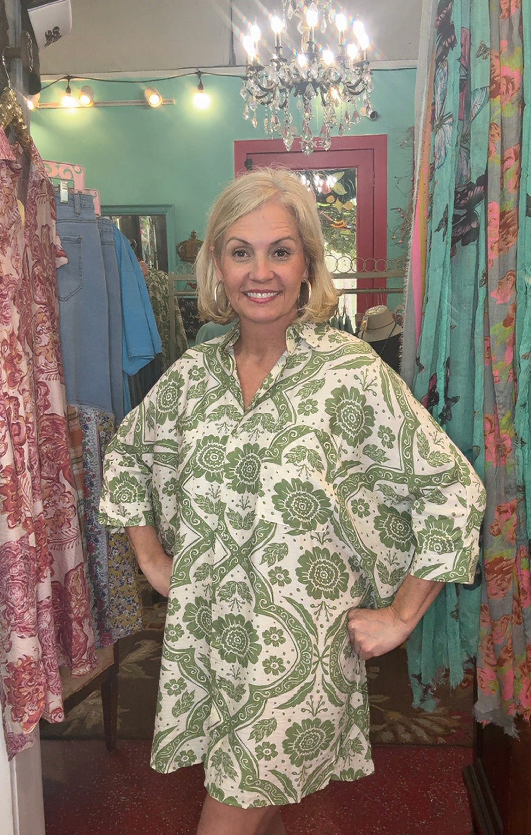 The Seaside Button Up Dress