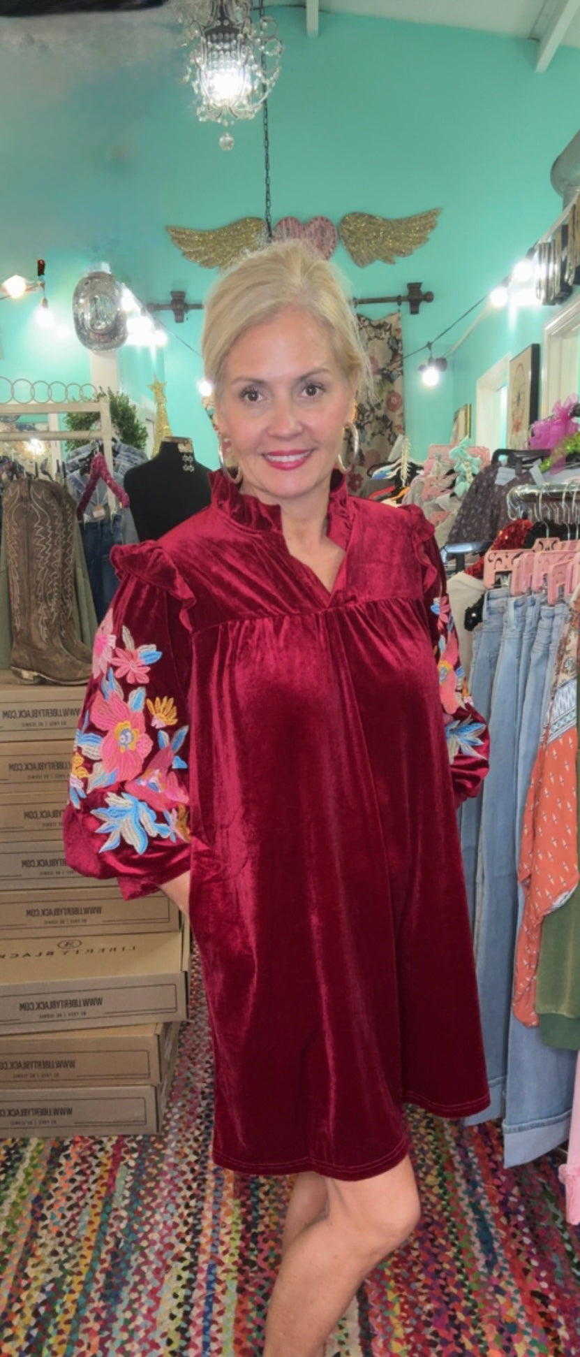 The Sunday Velvety Dress