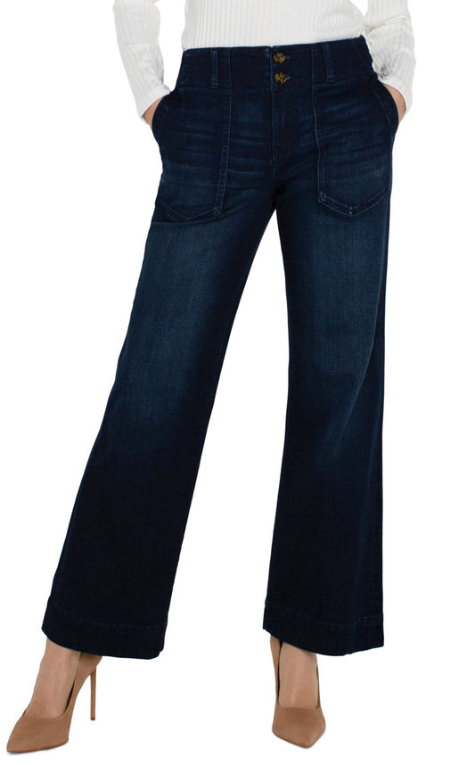 Patch Pocket LiverPool Jeans