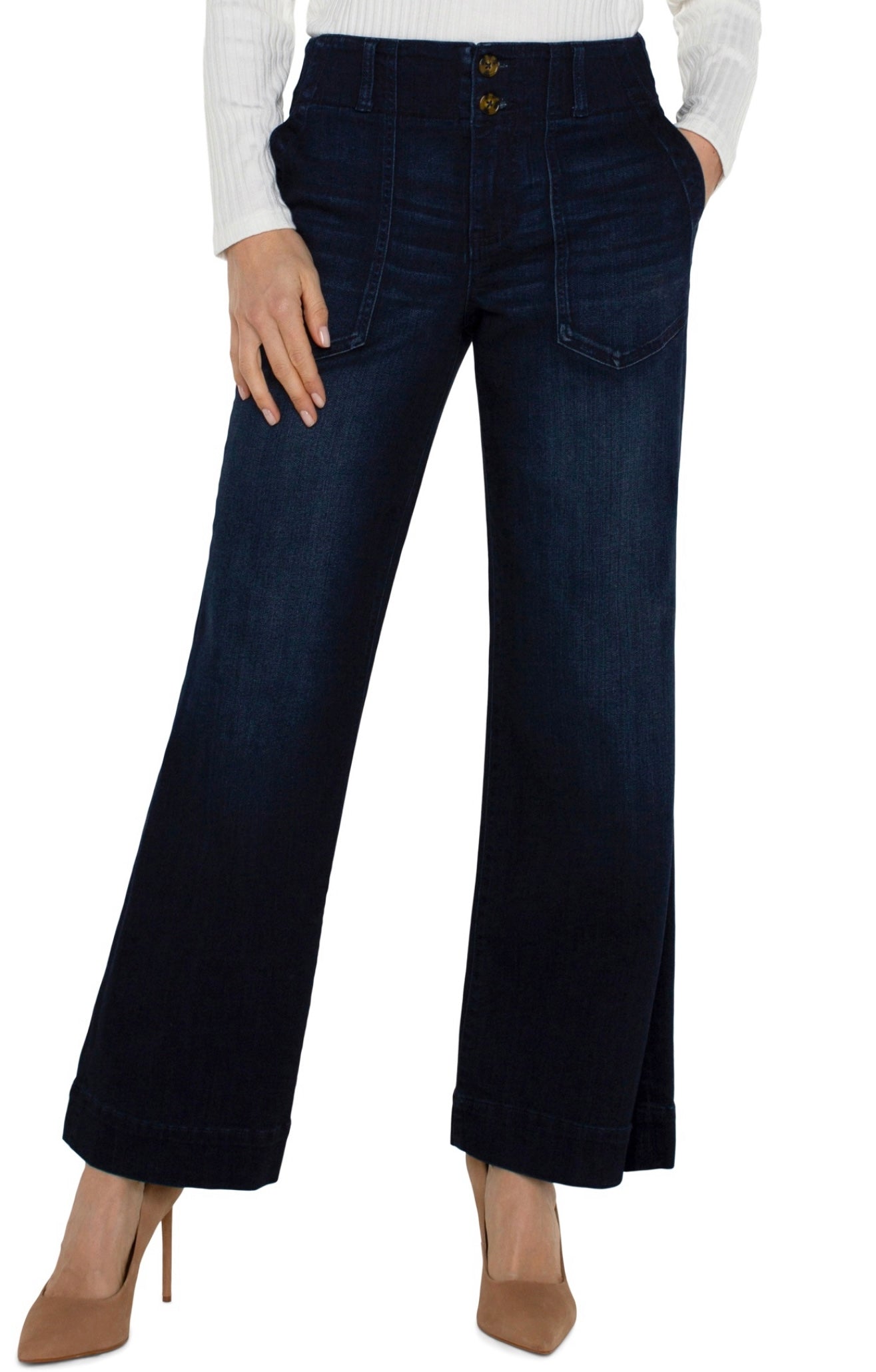 Patch Pocket LiverPool Jeans