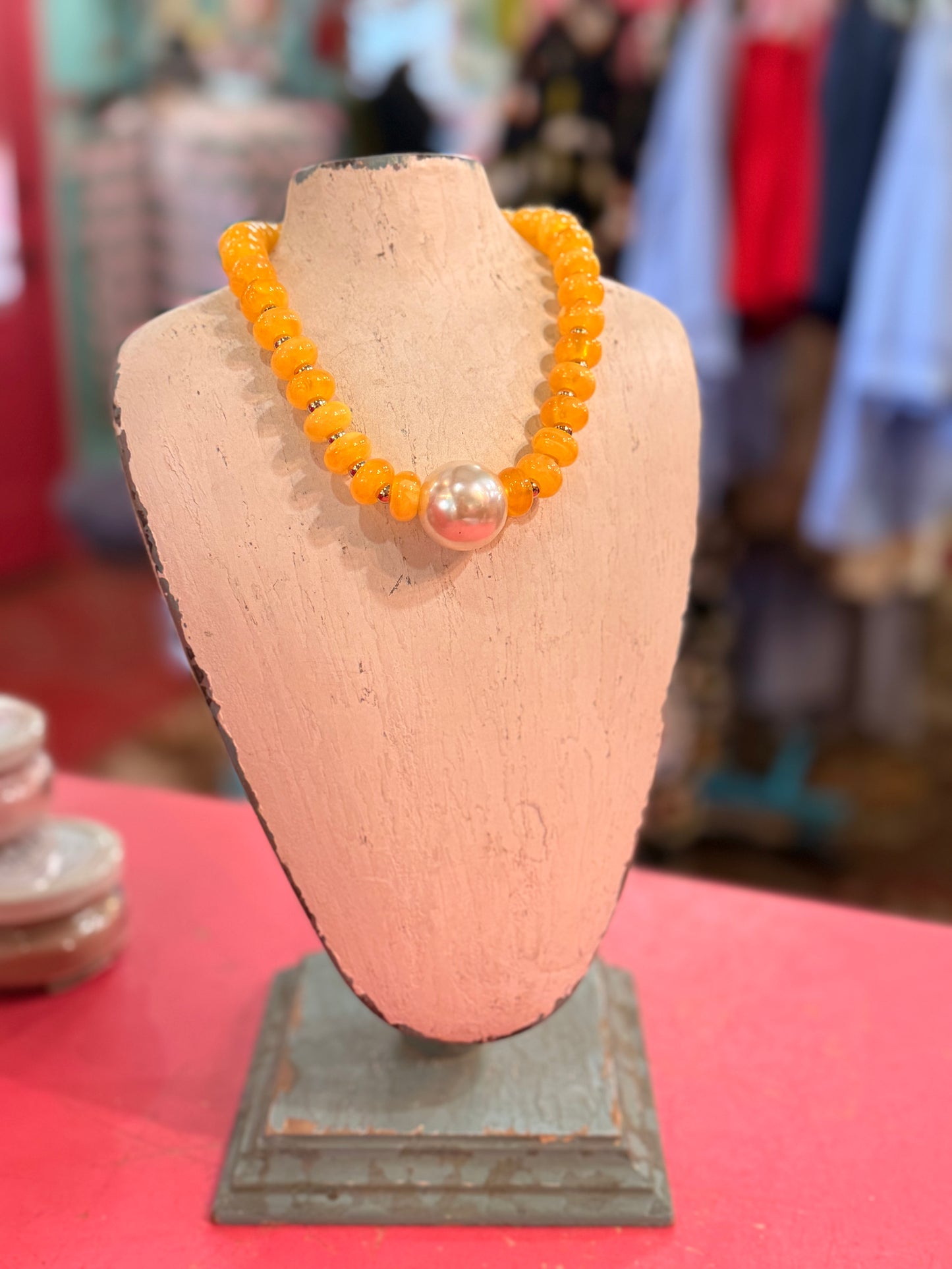 Aylani  Necklace in Yellow