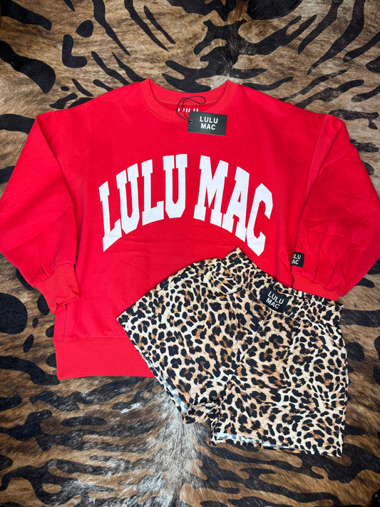 Leopard LULU MAC SHORTS