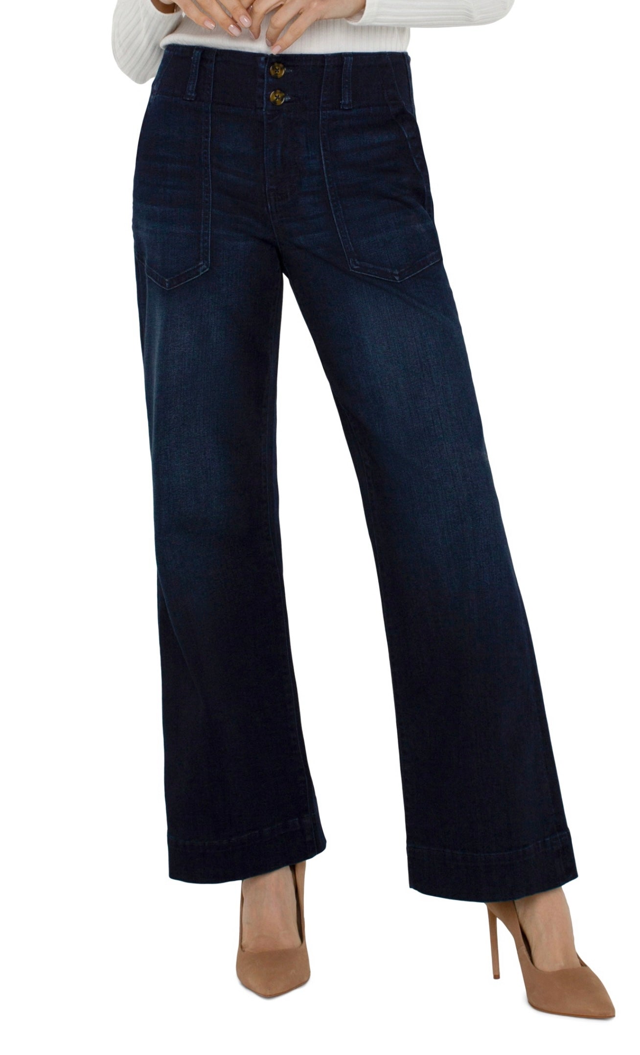 Patch Pocket LiverPool Jeans