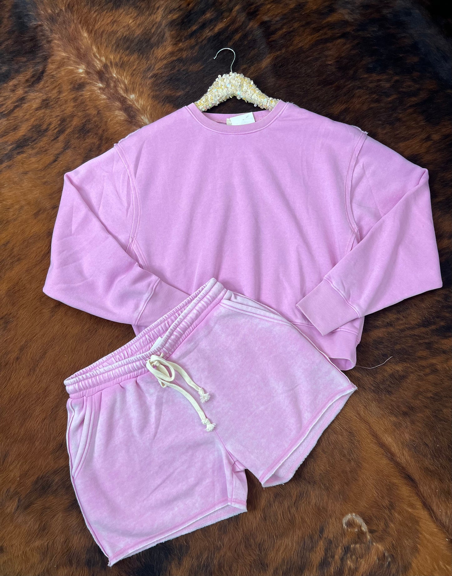 Something Easy Sweatshirt in Pink