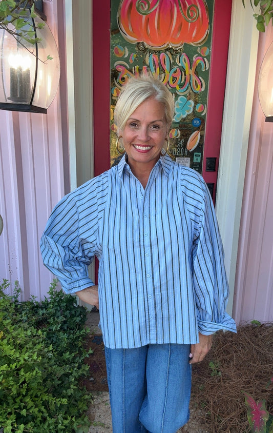 Say You Will Button Down