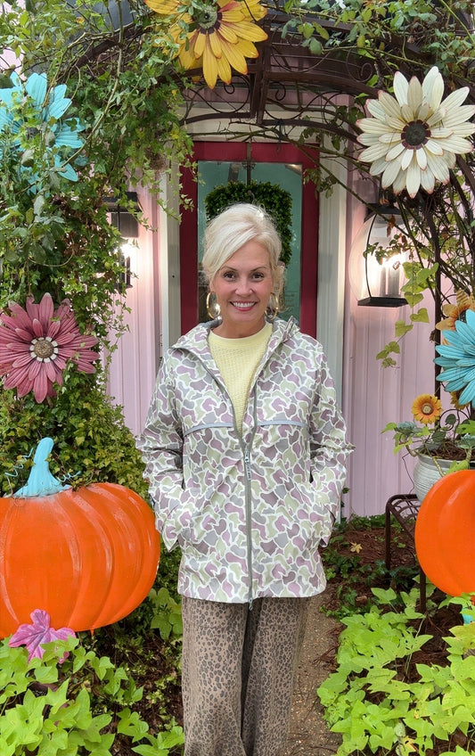 LuLu Mac Camo Rain Coat