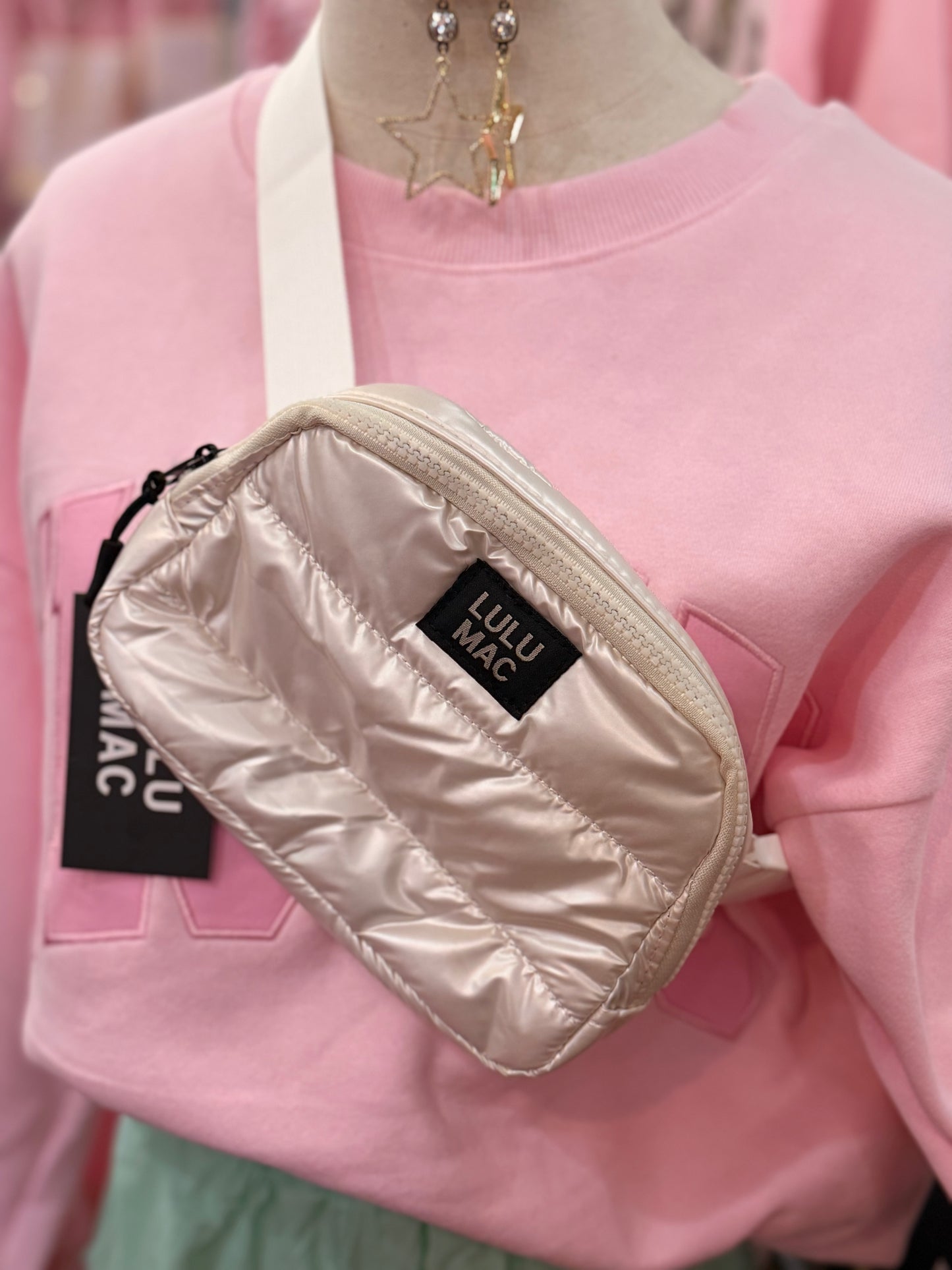 Ivory LuLu MAC BELT BAG